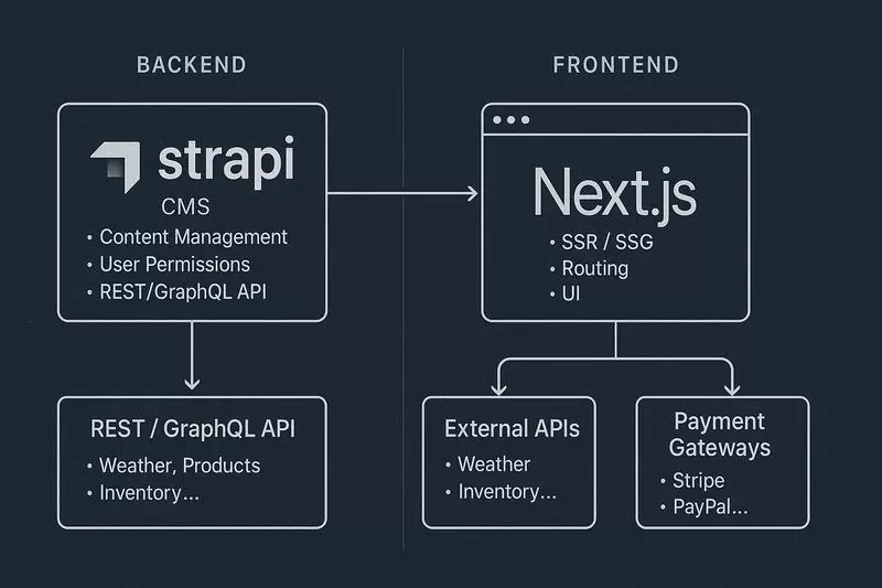 Strapi Next.js scheme
