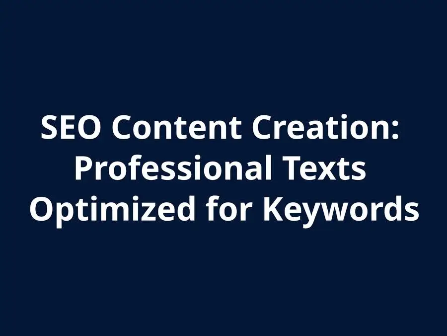 SEO Content Creation