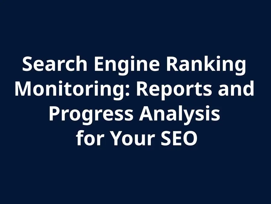 SEO Position Monitoring